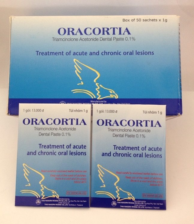 Thuốc Oracortia 