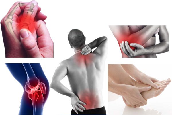 Cơn đau thường bắt đầu từ khớp xương vùng chậu