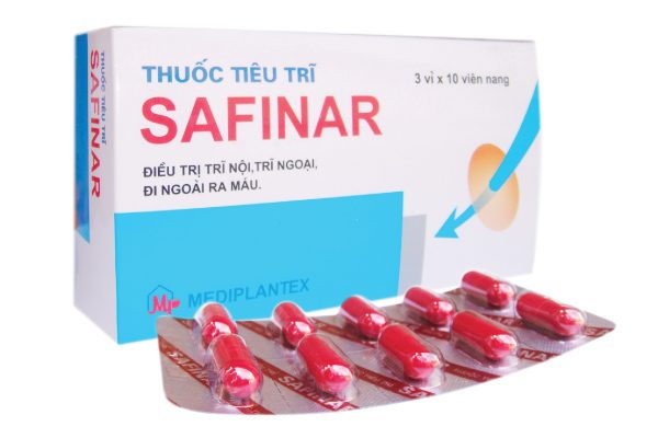 Thuốc trị bệnh trĩ safinar